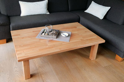 Tisch Wohnzimmertisch Helles Holz
