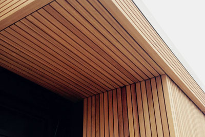 Holzfassade Vertäfelung